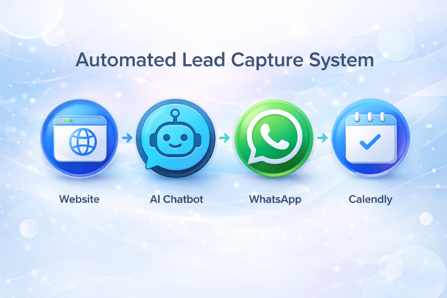 AI Lead Capture Chatbot That Books Appointments Automatically