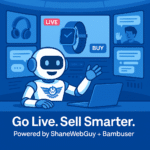 Bambuser live shopping setup